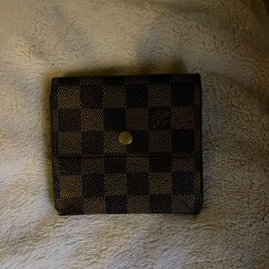Louis Vuitton Damier Ebene Elise Wallet